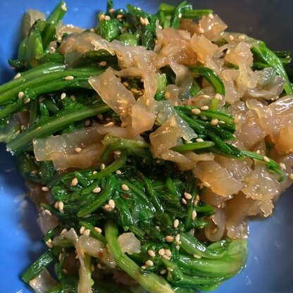 クレソンがなかったので菊菜で作りましたが、めちゃくちゃ簡単でおいしかったです(^^)